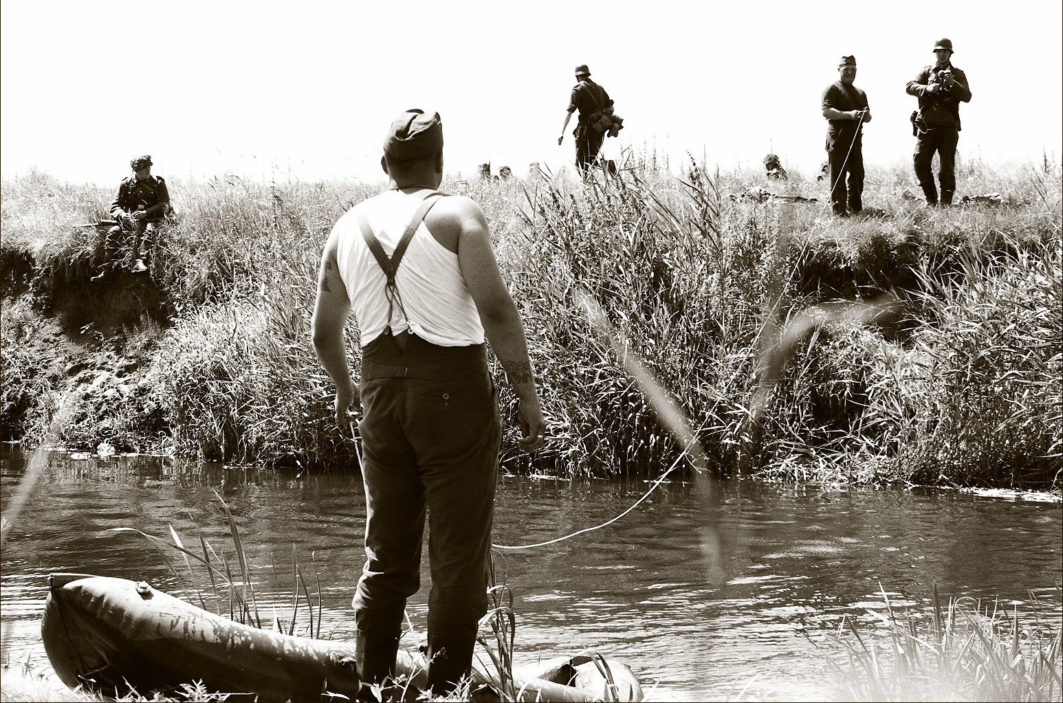 Photograther Khramova Nadezda. Reconstruction WWII. Untitled