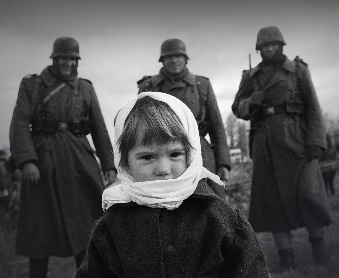 Photograther Khramova Nadezda. Reconstruction WWII. Untitled