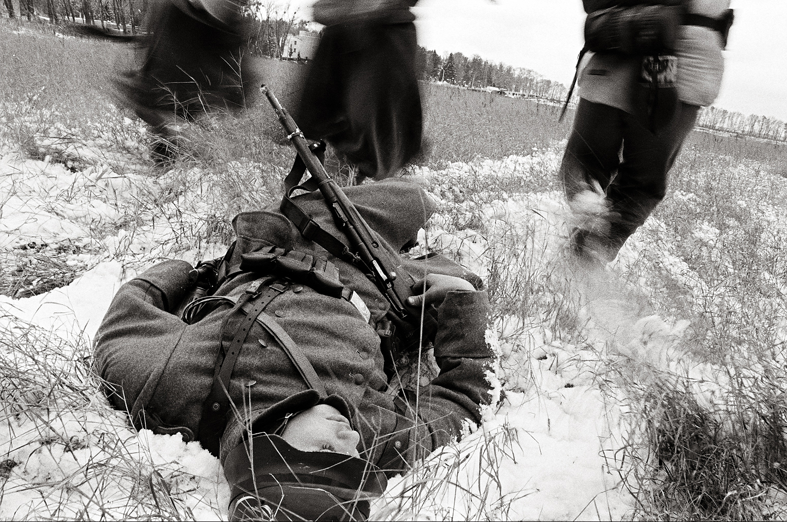 Photograther Khramova Nadezda. Reconstruction WWII. Untitled