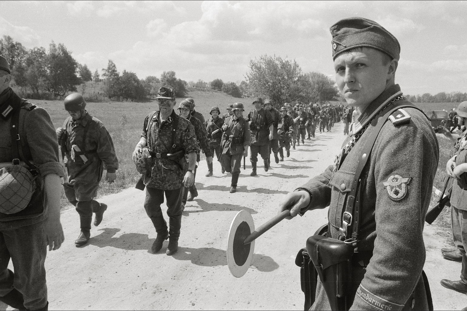 Photograther Khramova Nadezda. Reconstruction WWII. Untitled