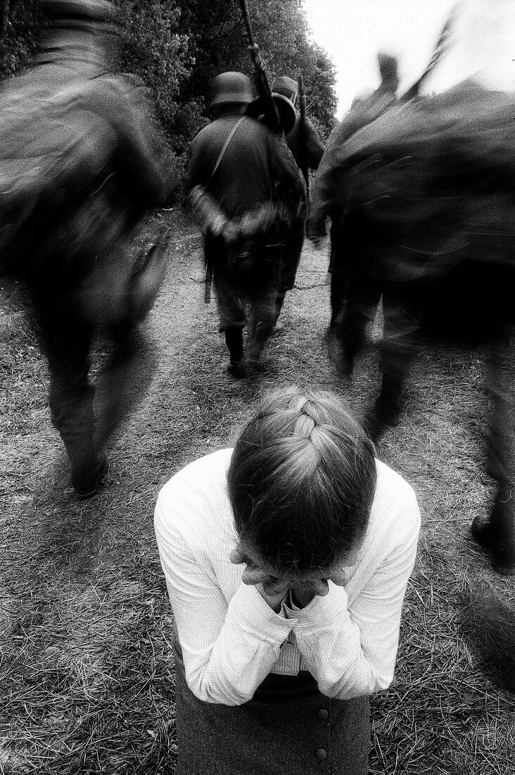 Photograther Khramova Nadezda. Reconstruction WWII. Untitled