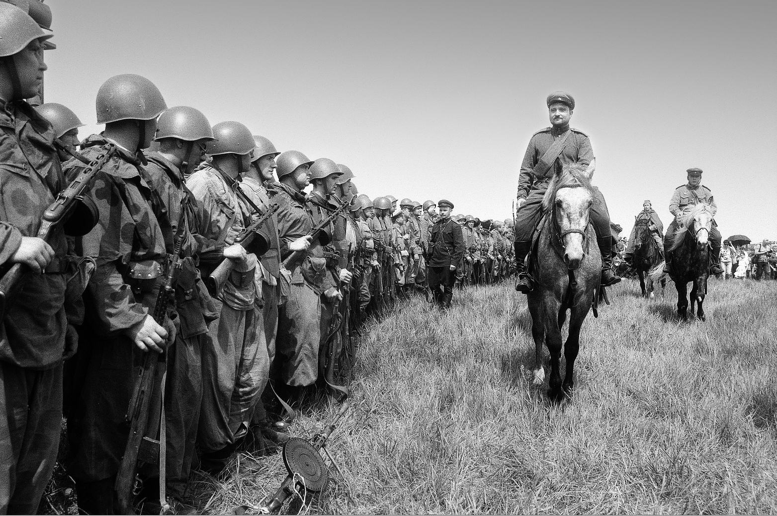 Photograther Khramova Nadezda. Reconstruction WWII. Untitled