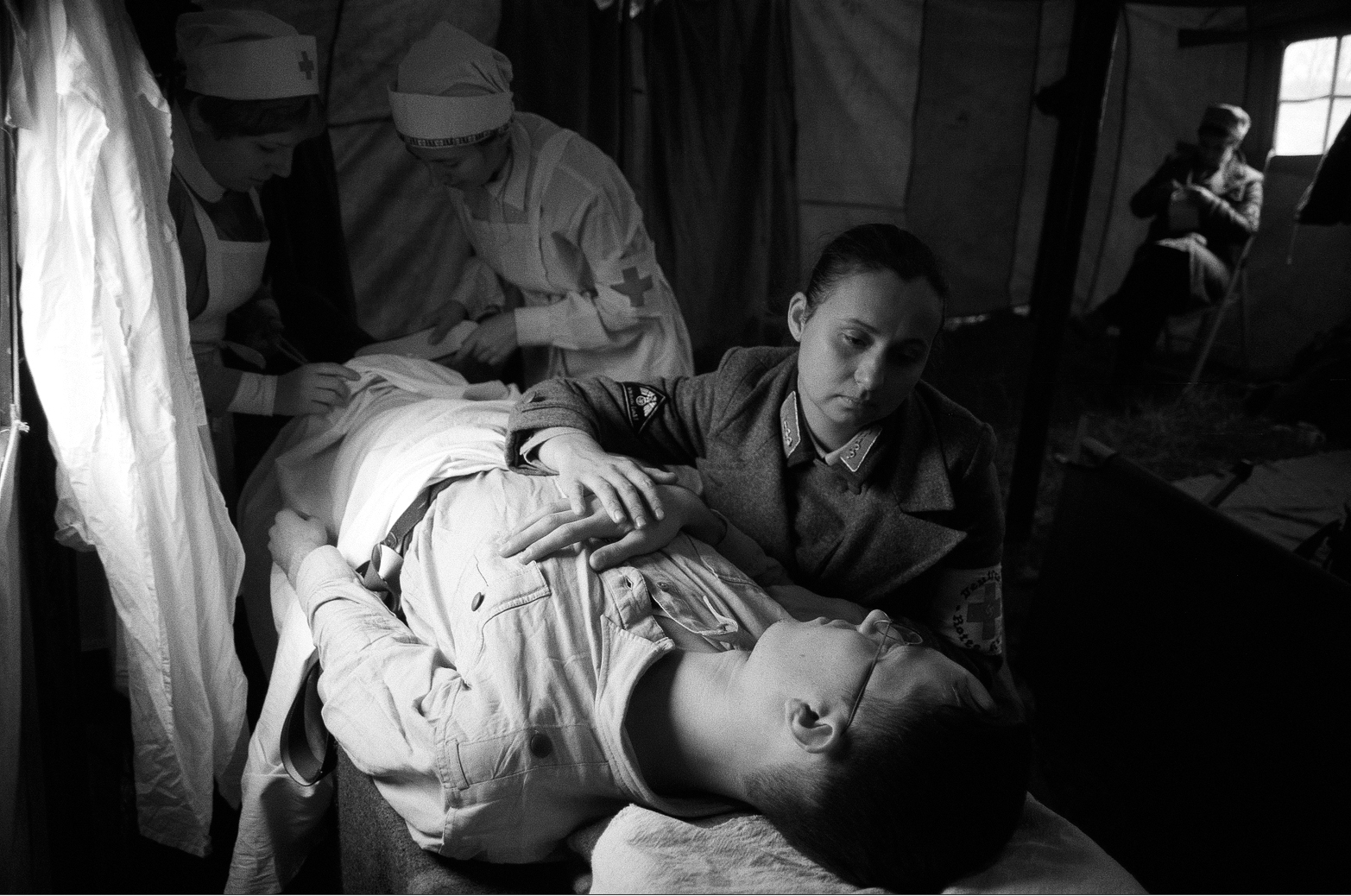 Photograther Khramova Nadezda. Reconstruction WWII. Untitled