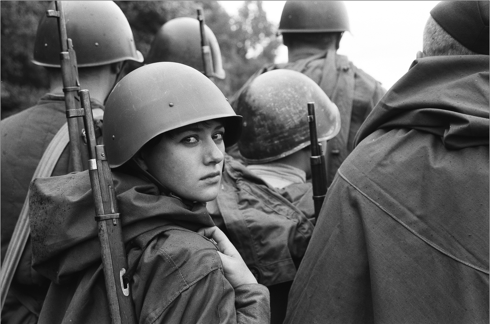 Photograther Khramova Nadezda. Reconstruction WWII. Untitled