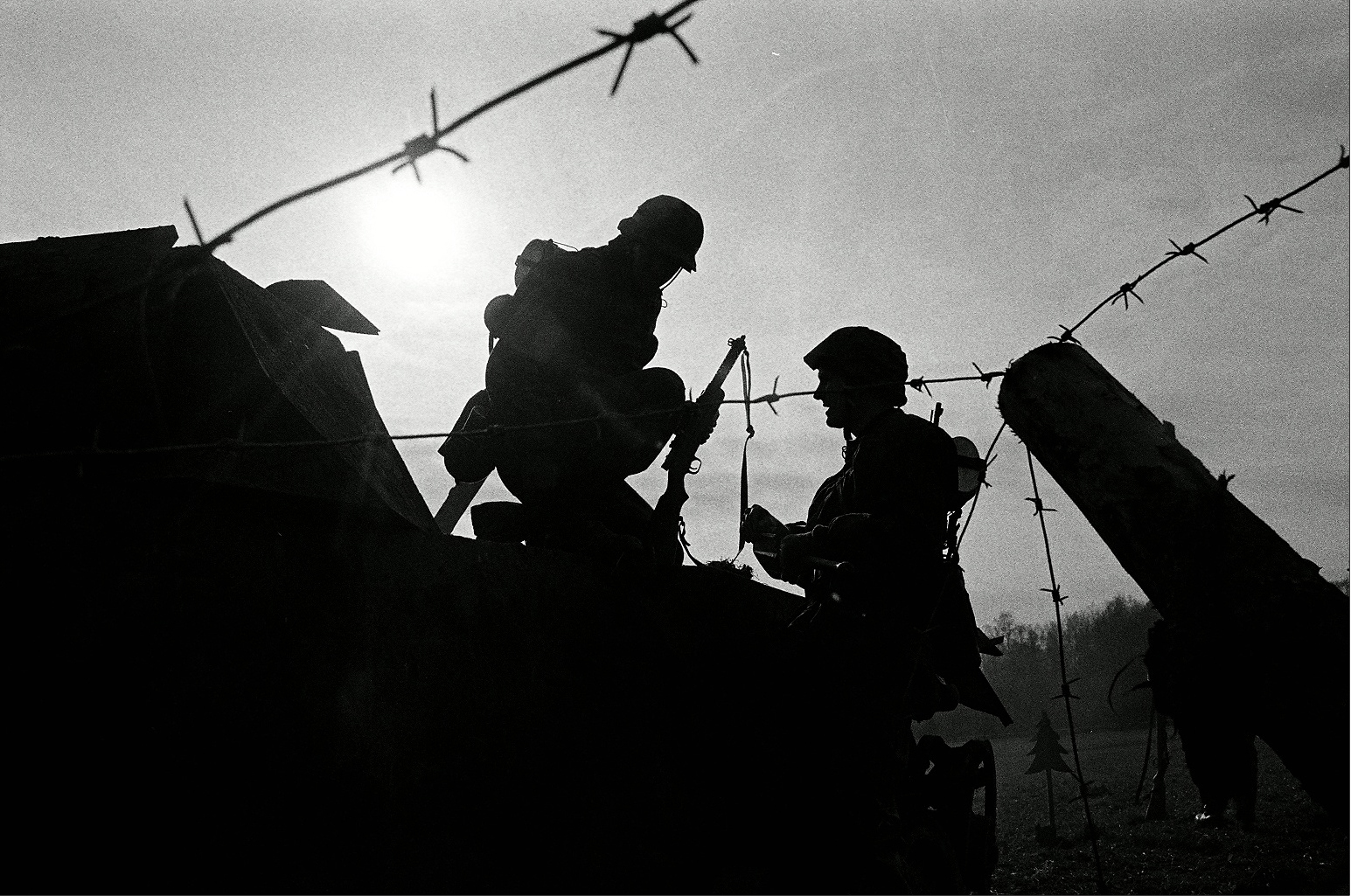 Photograther Khramova Nadezda. Reconstruction WWII. Untitled
