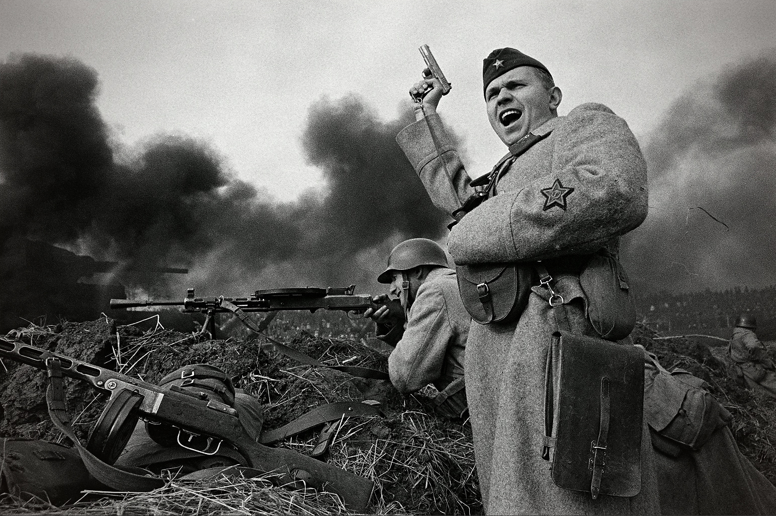 Photograther Khramova Nadezda. Reconstruction WWII. Untitled