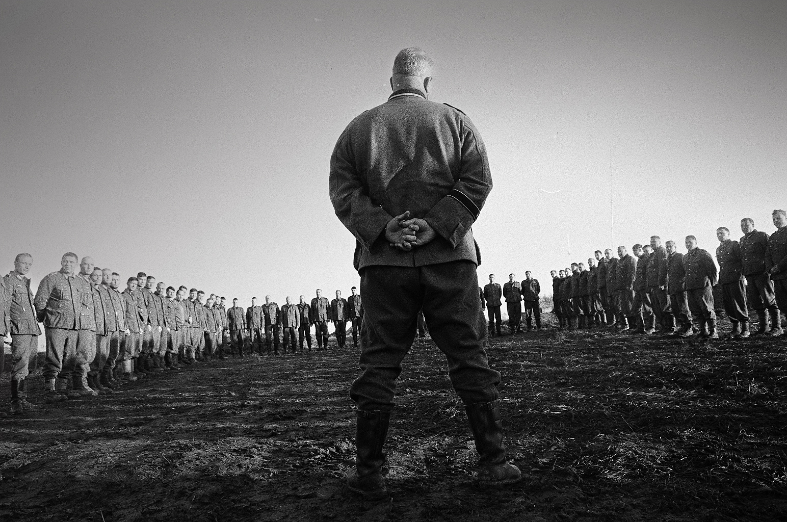 Photograther Khramova Nadezda. Reconstruction WWII. Untitled