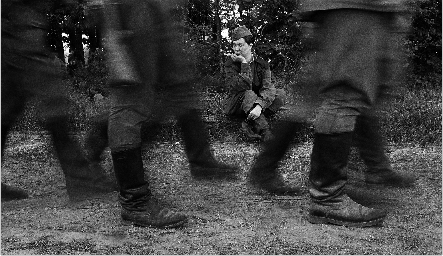 Photograther Khramova Nadezda. Reconstruction WWII. Untitled