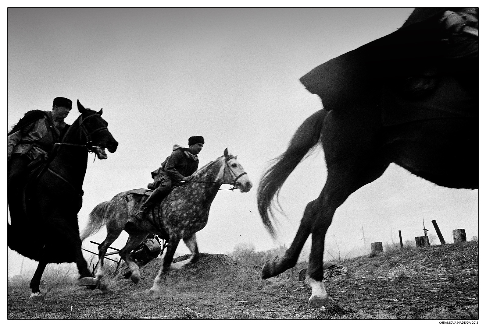 Photograther Khramova Nadezda. Reconstruction WWII. Untitled