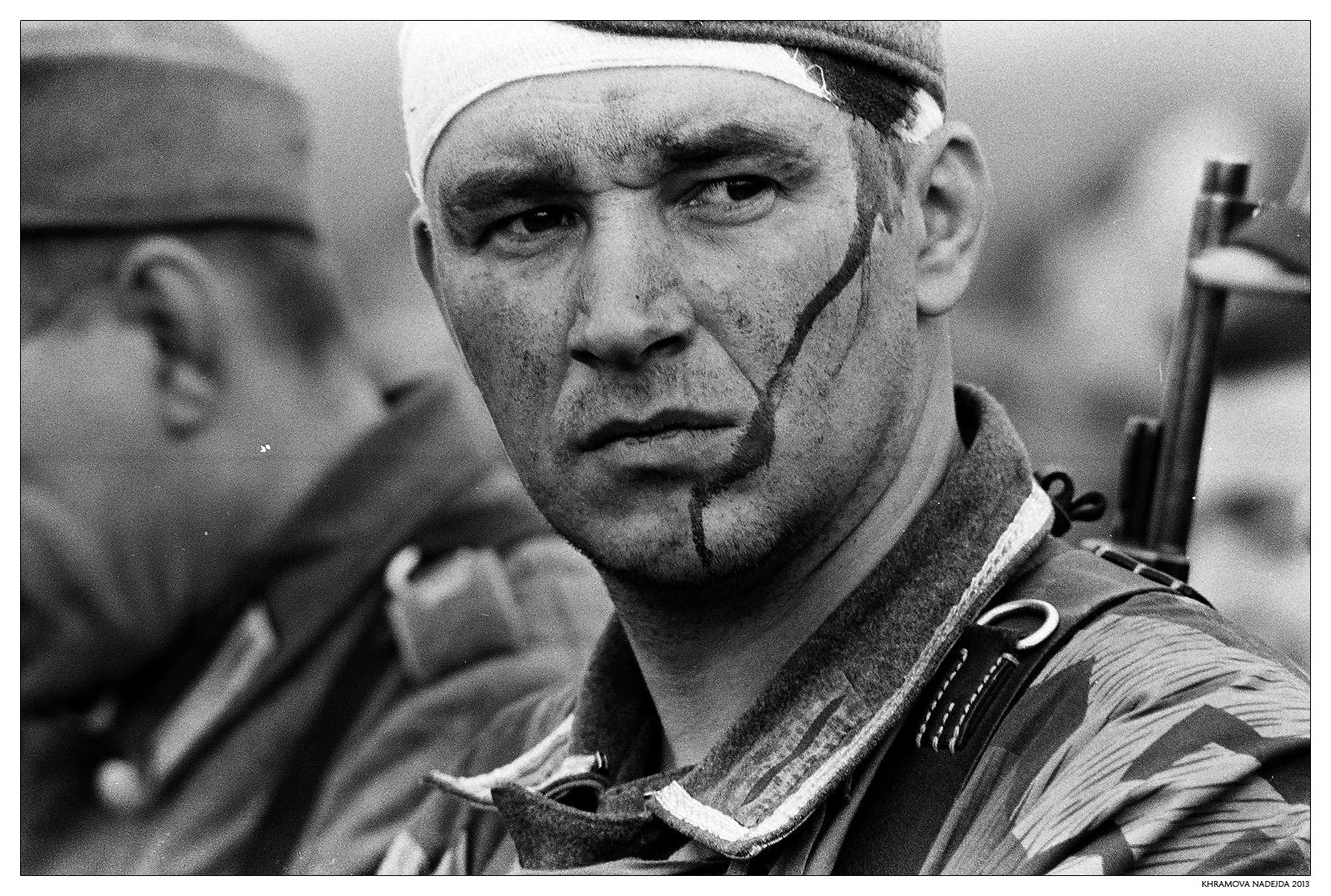 Photograther Khramova Nadezda. Reconstruction WWII. Untitled