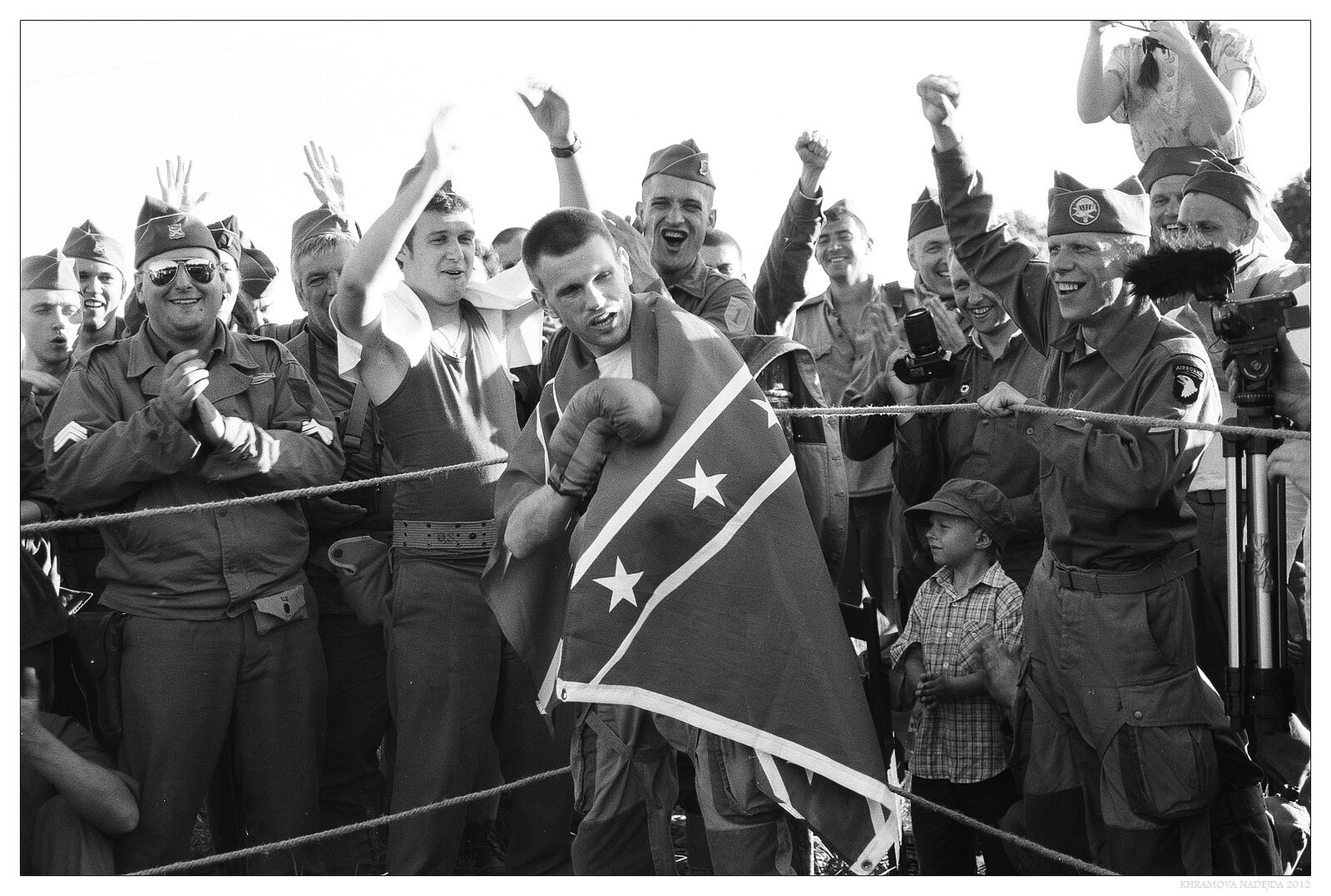 Photograther Khramova Nadezda. Reconstruction WWII. Untitled