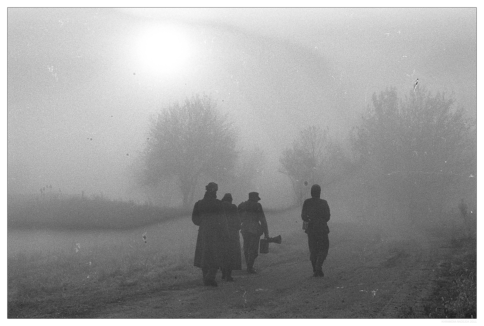 Photograther Khramova Nadezda. Reconstruction WWII. Untitled