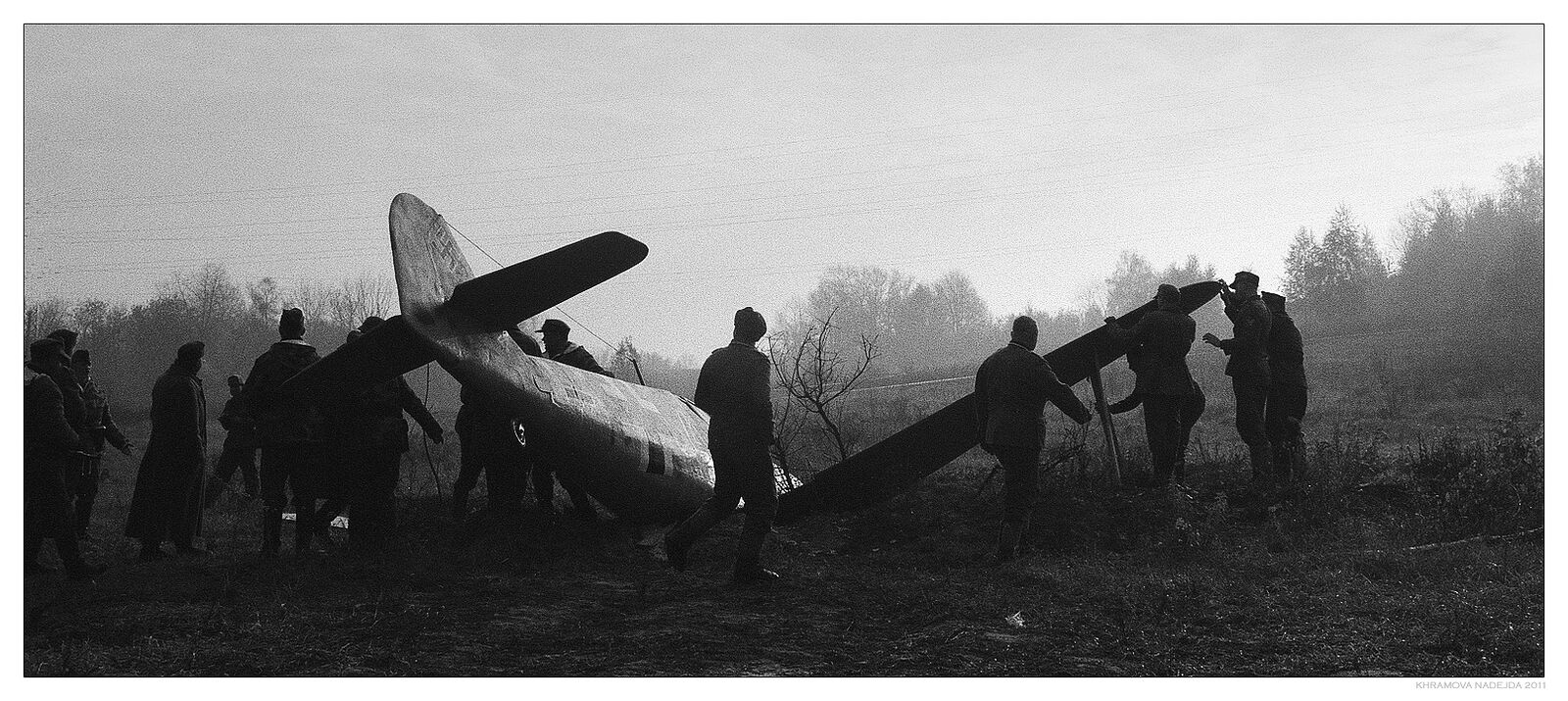 Photograther Khramova Nadezda. Reconstruction WWII. Untitled