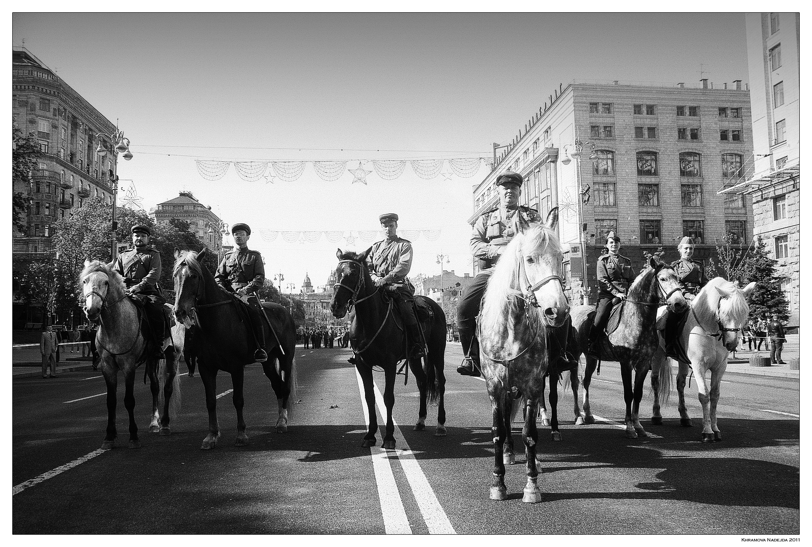 Photograther Khramova Nadezda. Reconstruction WWII. Untitled