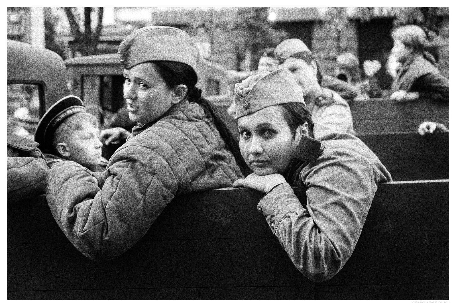 Photograther Khramova Nadezda. Reconstruction WWII. Untitled