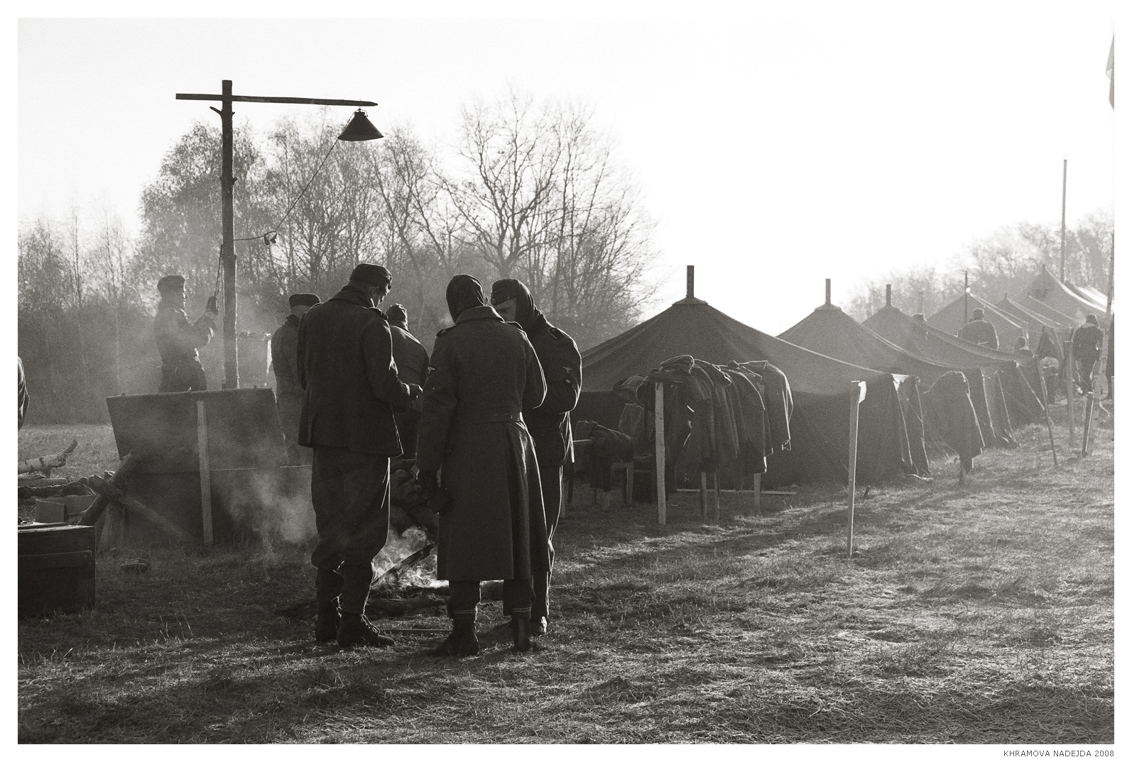 Photograther Khramova Nadezda. Reconstruction WWII. Untitled
