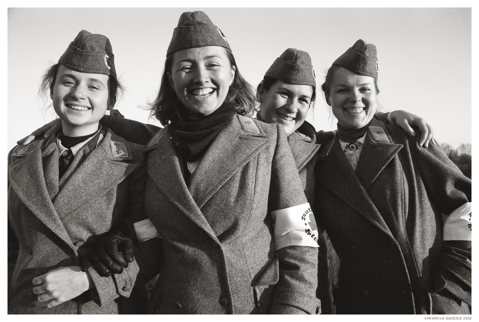 Photograther Khramova Nadezda. Reconstruction WWII. Untitled