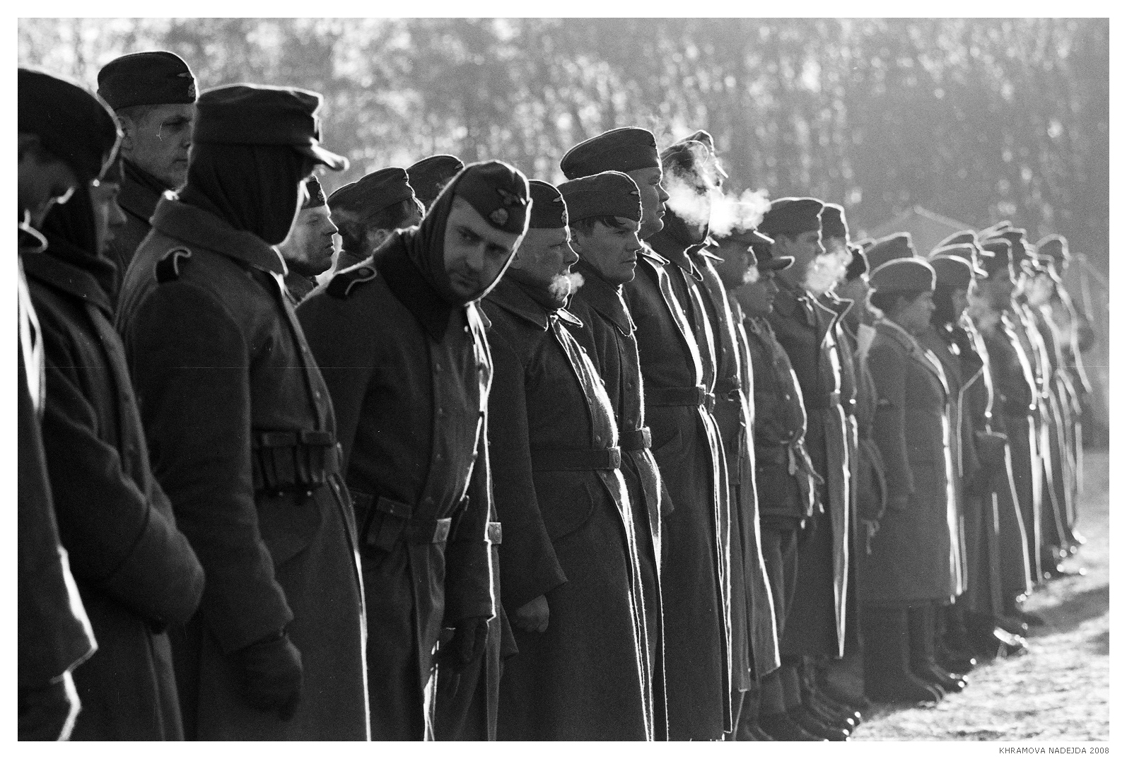 Photograther Khramova Nadezda. Reconstruction WWII. Untitled