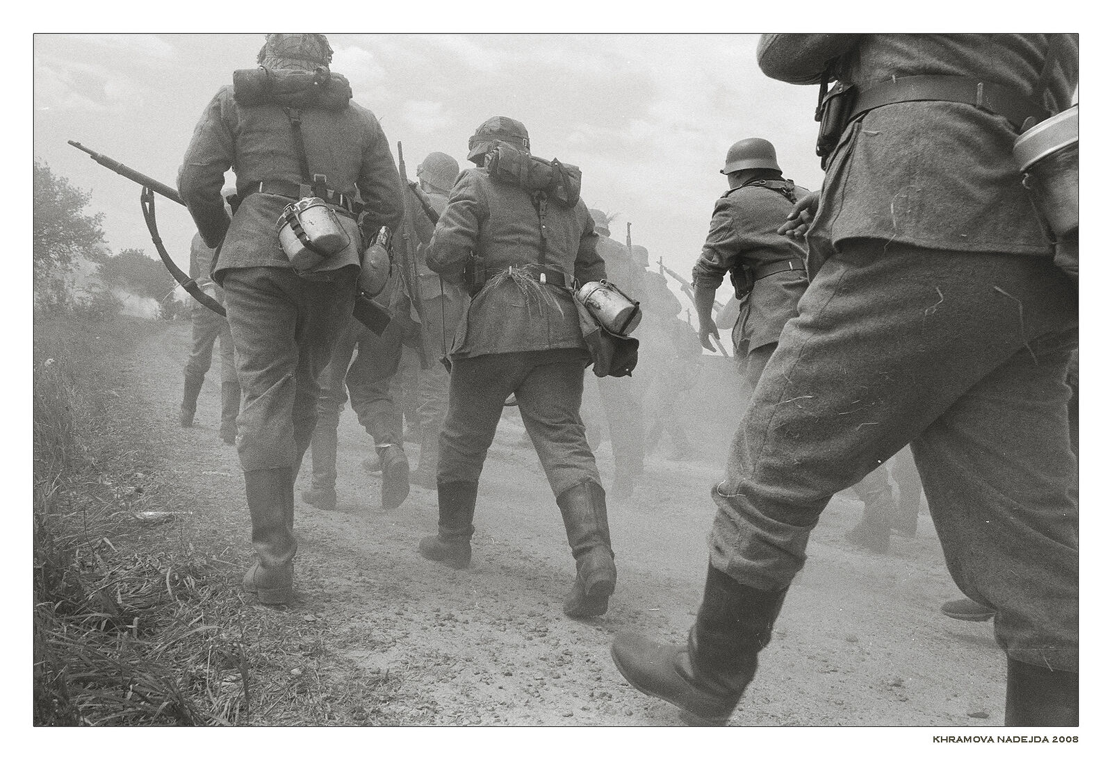 Photograther Khramova Nadezda. Reconstruction WWII. Untitled