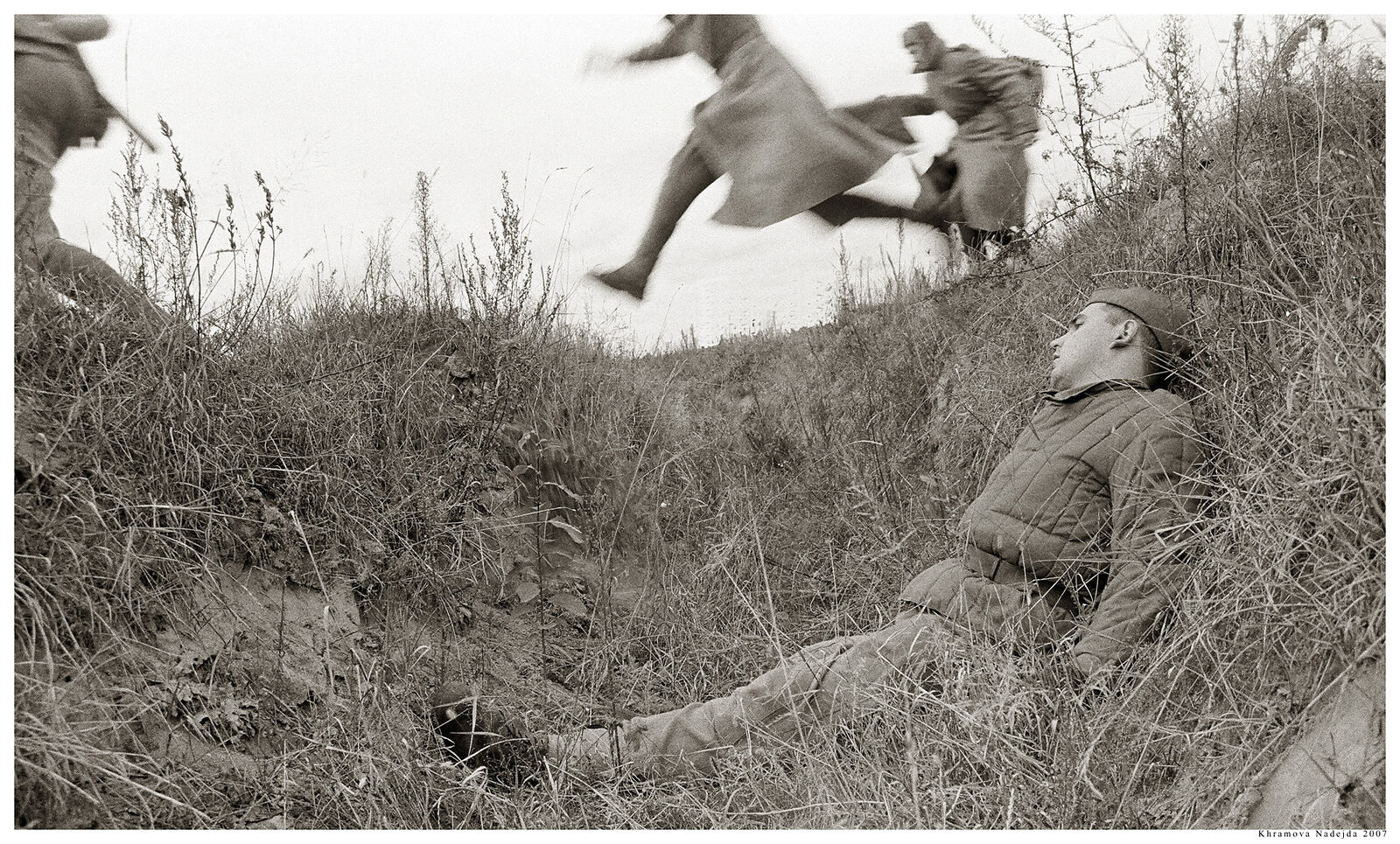 Photograther Khramova Nadezda. Reconstruction WWII. Untitled