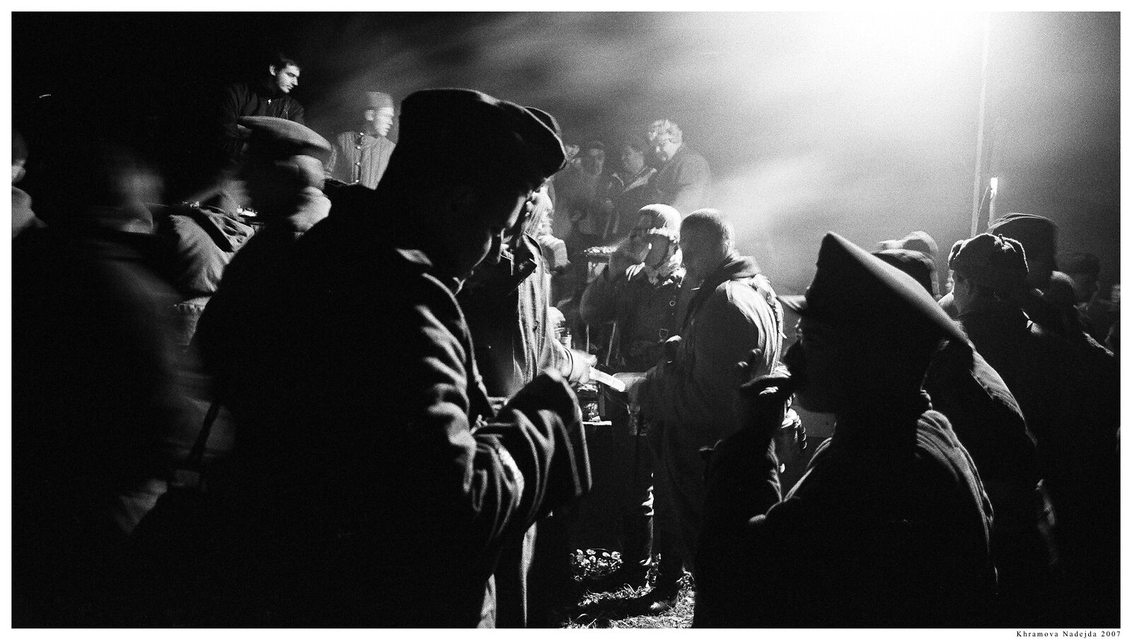 Photograther Khramova Nadezda. Reconstruction WWII. Untitled