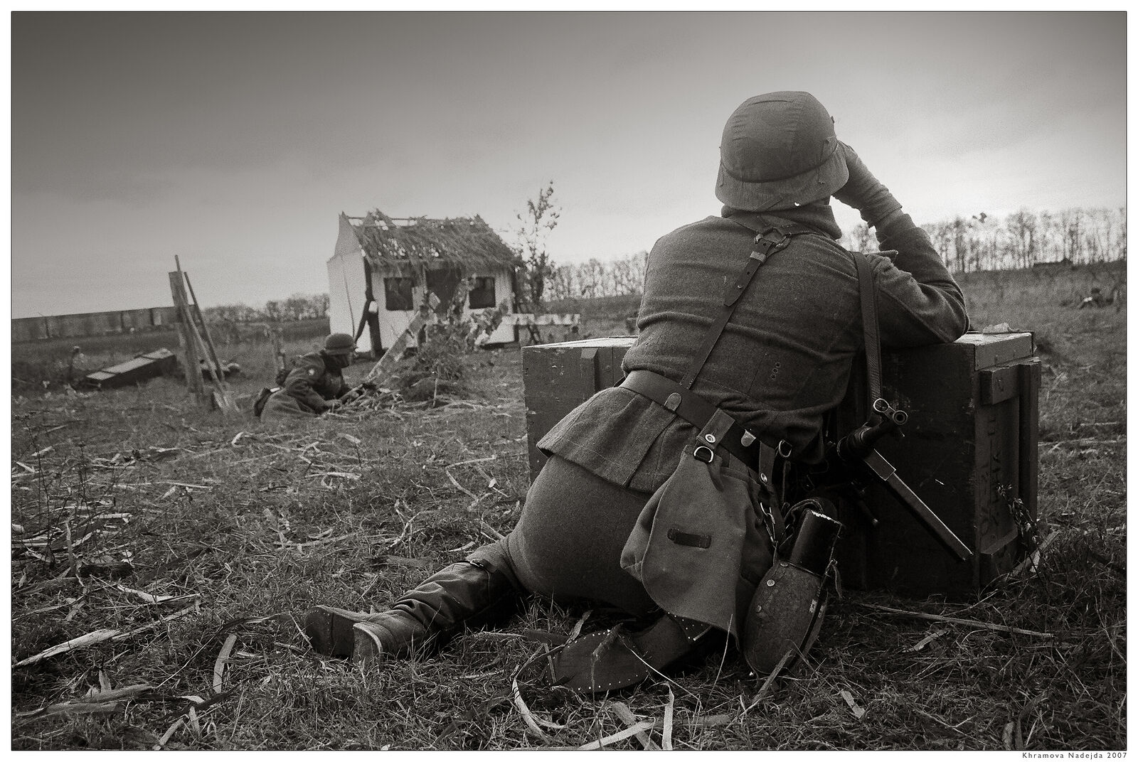 Photograther Khramova Nadezda. Reconstruction WWII. Untitled