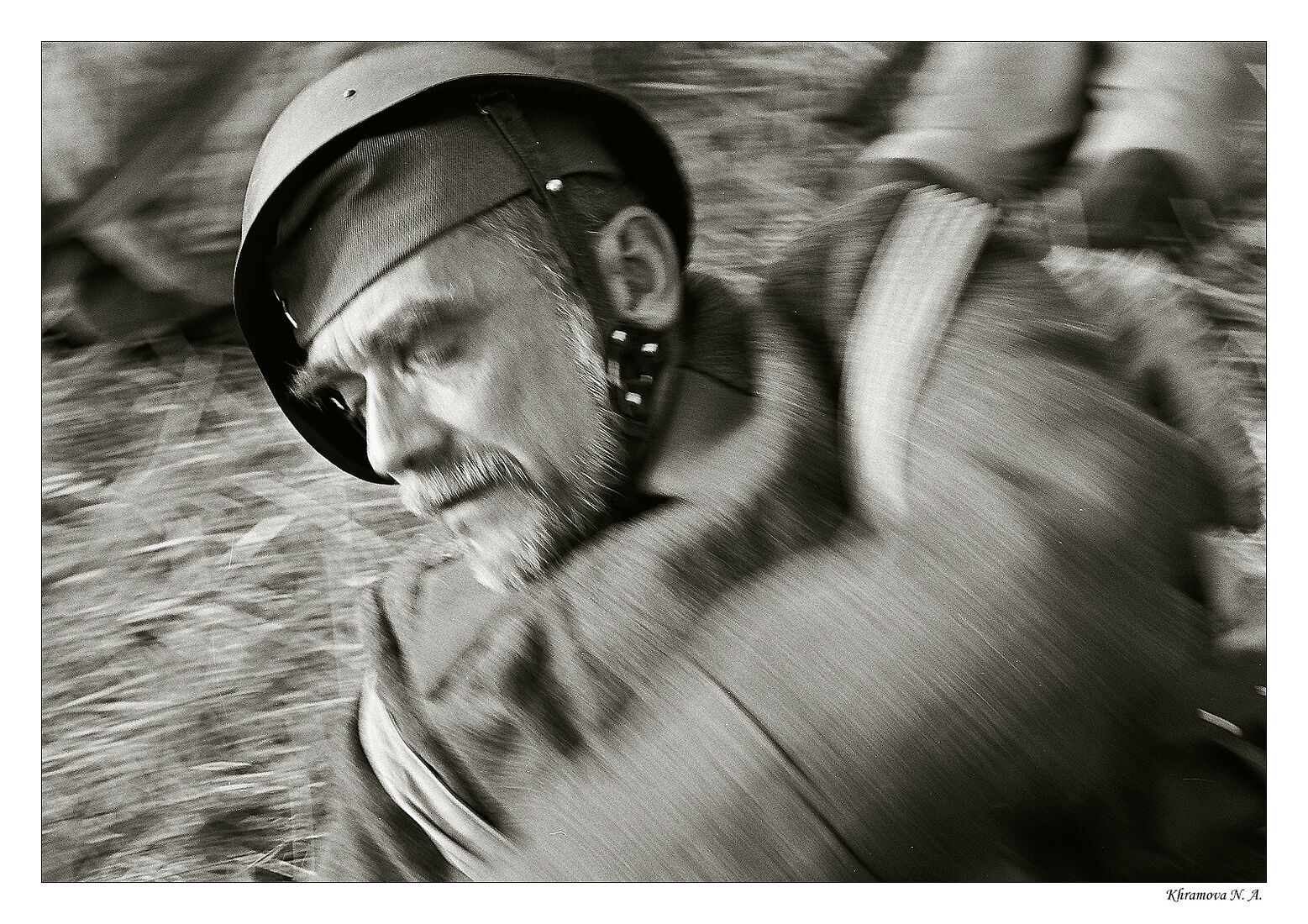 Photograther Khramova Nadezda. Reconstruction WWII. Untitled
