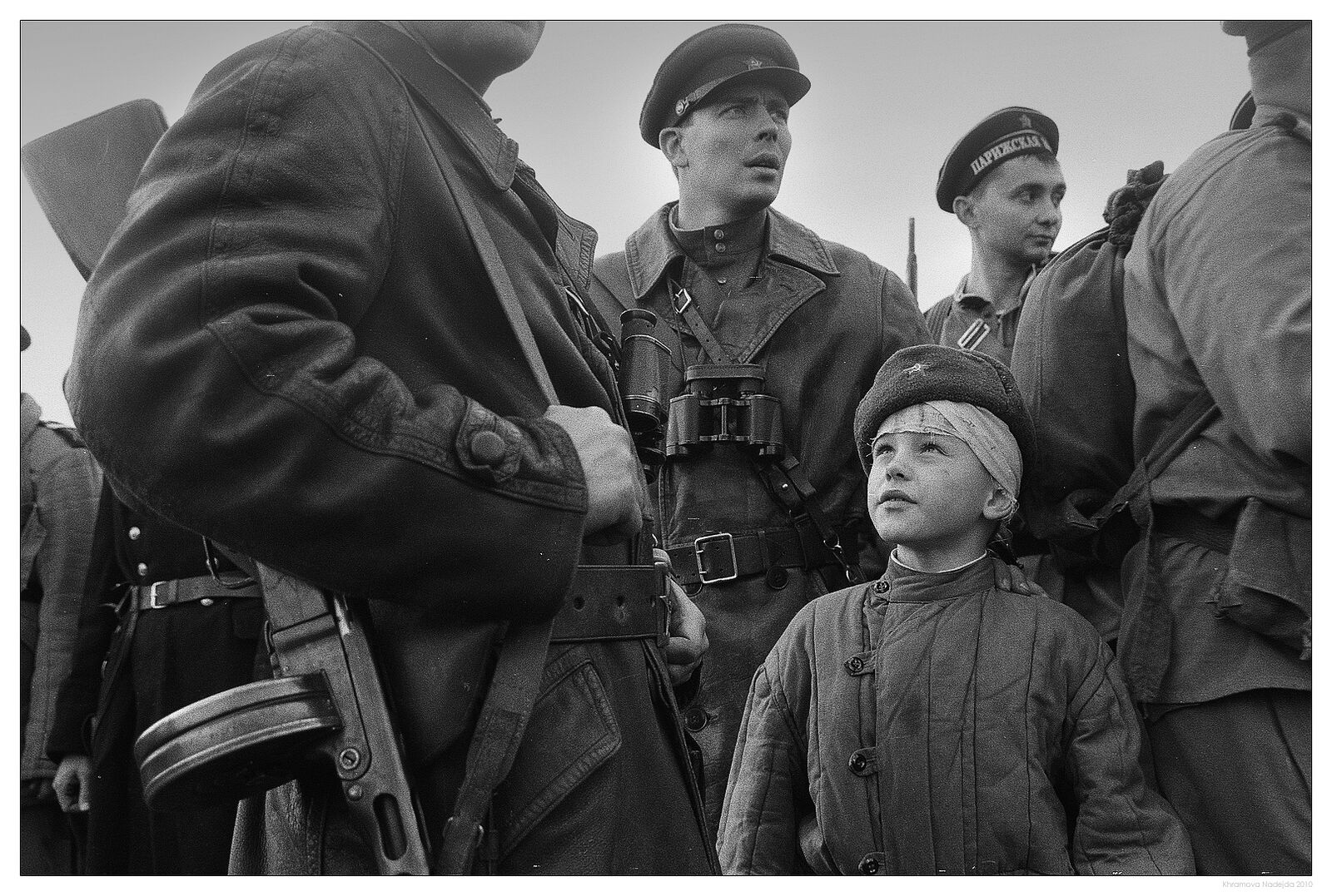 Photograther Khramova Nadezda. Reconstruction WWII. Untitled